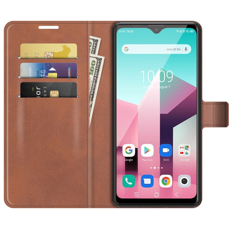 For Blackview A80 Plus / A80 Pro Retro Calf Pattern Buckle Horizontal Flip Leather Case with Holder & Card Slots & Wallet