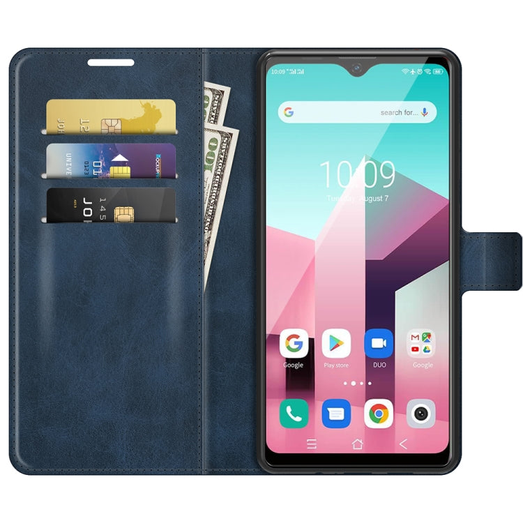 For Blackview A80 Plus / A80 Pro Retro Calf Pattern Buckle Horizontal Flip Leather Case with Holder & Card Slots & Wallet