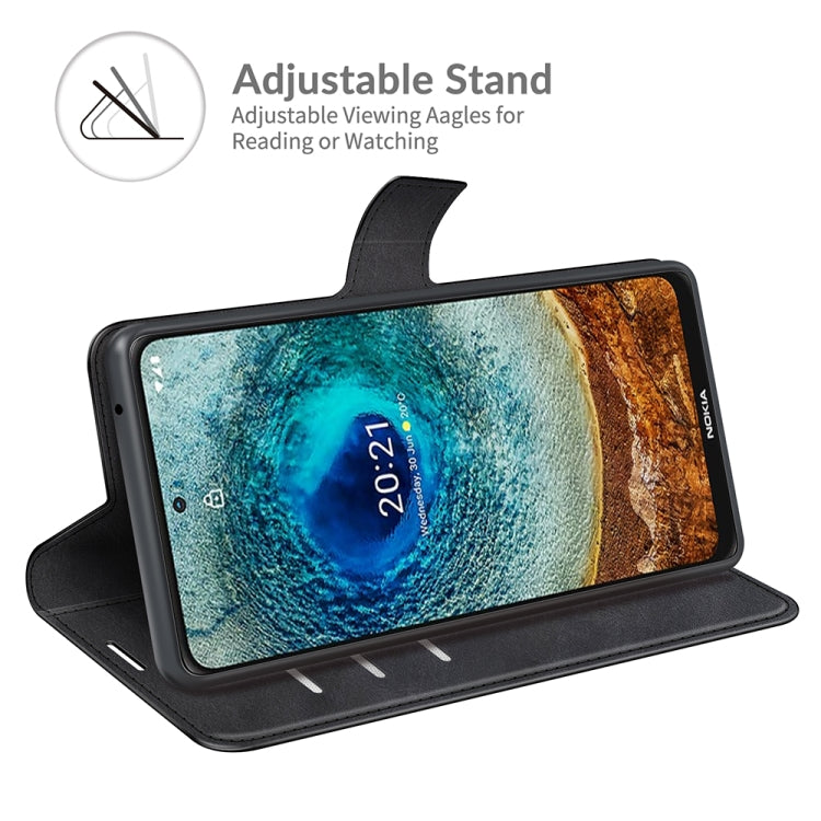 For Nokia X10 / X20 Retro Calf Pattern Buckle Horizontal Flip Leather Case with Holder & Card Slots & Wallet