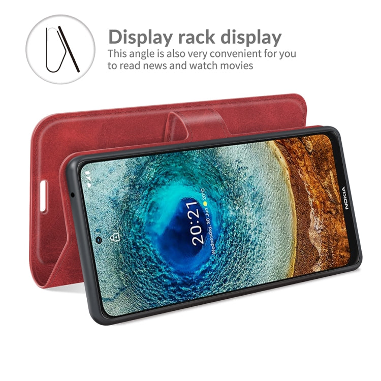 For Nokia X10 / X20 Retro Calf Pattern Buckle Horizontal Flip Leather Case with Holder & Card Slots & Wallet