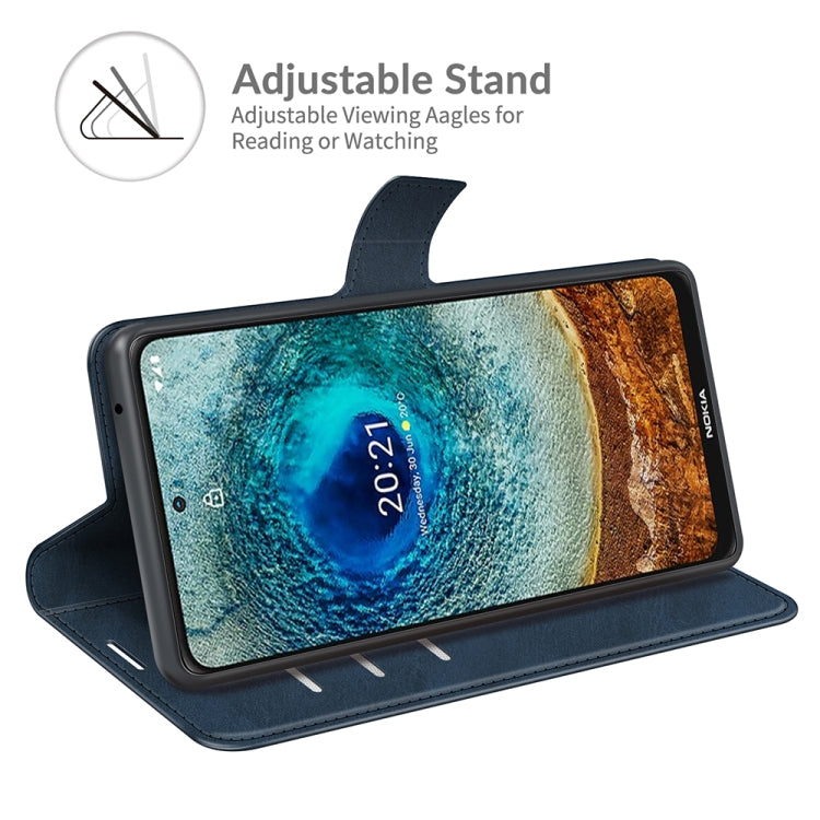 For Nokia X10 / X20 Retro Calf Pattern Buckle Horizontal Flip Leather Case with Holder & Card Slots & Wallet