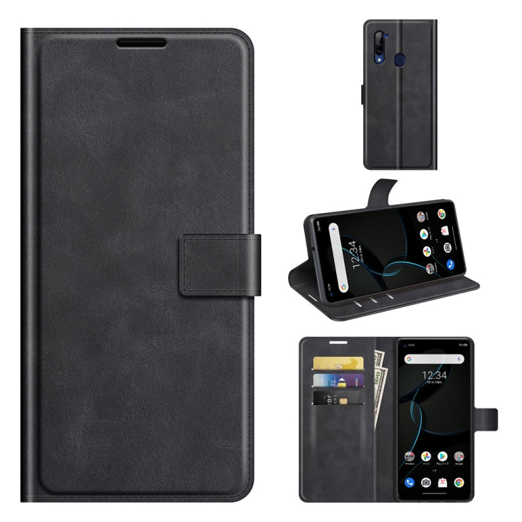For ZTE Libero 5G Retro Calf Pattern Buckle Horizontal Flip Leather Case with Holder & Card Slots & Wallet