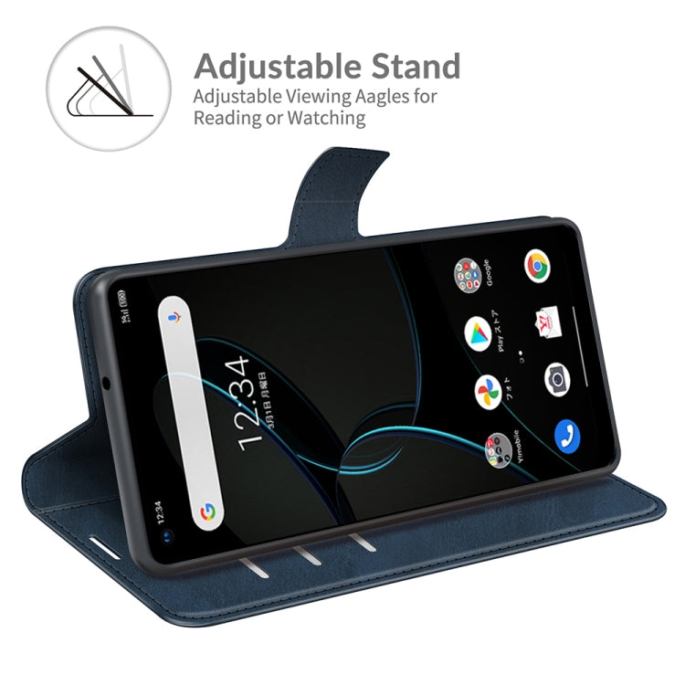 For ZTE Libero 5G Retro Calf Pattern Buckle Horizontal Flip Leather Case with Holder & Card Slots & Wallet