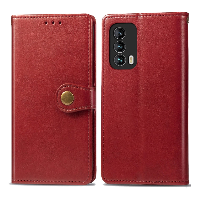 For Meizu 18 Solid Color Leather Buckle Phone Case with Lanyard & Photo Frame & Card Slot & Wallet & Stand Function