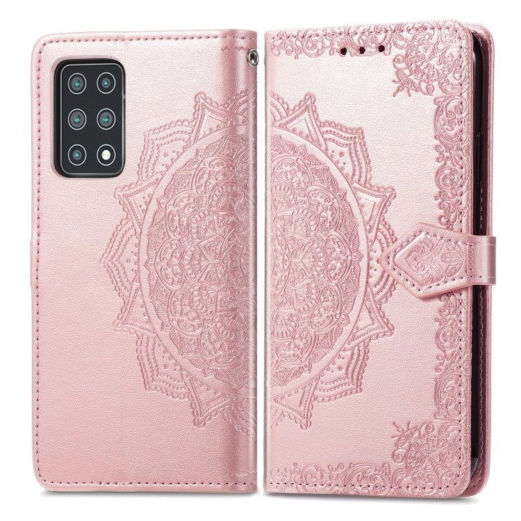 For Cubot X30 Mandala Flower Embossed Horizontal Flip Leather Case with Holder & Three Card Slots & Wallet & Lanyard