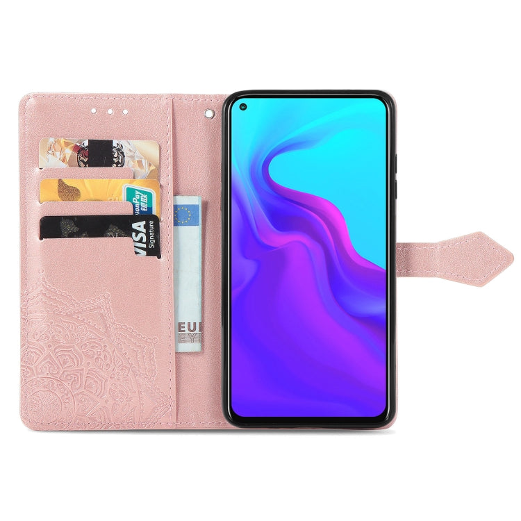 For Cubot X30 Mandala Flower Embossed Horizontal Flip Leather Case with Holder & Three Card Slots & Wallet & Lanyard