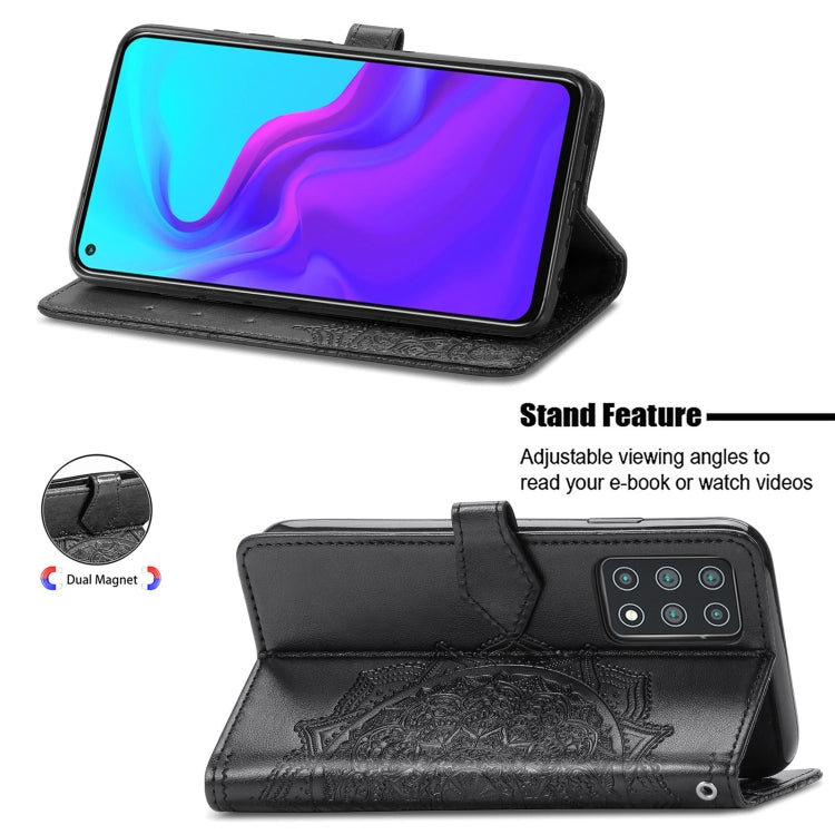 For Cubot X30 Mandala Flower Embossed Horizontal Flip Leather Case with Holder & Three Card Slots & Wallet & Lanyard