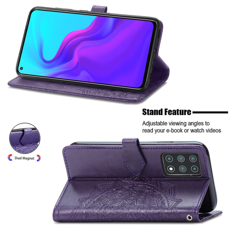 For Cubot X30 Mandala Flower Embossed Horizontal Flip Leather Case with Holder & Three Card Slots & Wallet & Lanyard