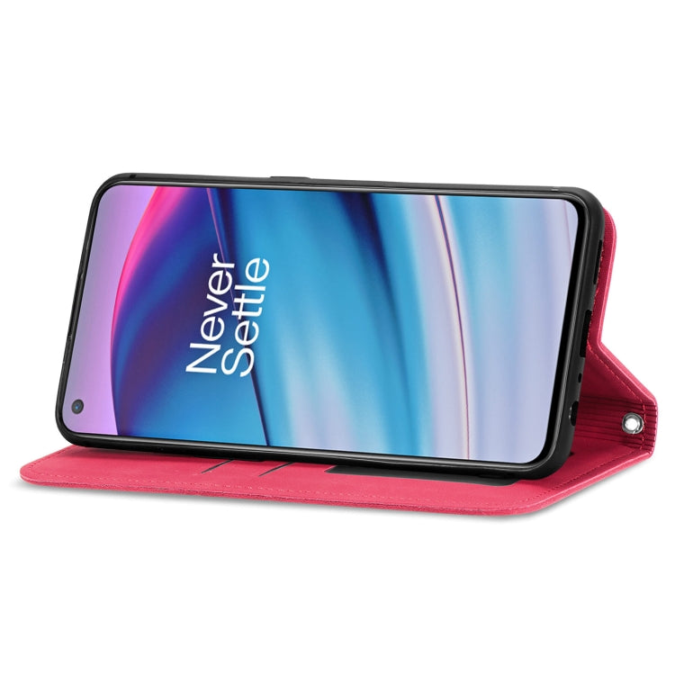 For OnePlus Nord CE 5G Retro Skin Feel Business Magnetic Horizontal Flip Leather Case with Holder & Card Slots & Wallet & Photo Frame