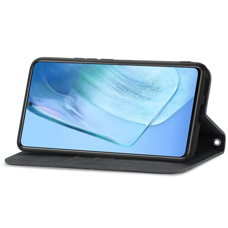 For vivo iQOO Neo 5 Retro Skin Feel Business Magnetic Horizontal Flip Leather Case with Holder & Card Slots & Wallet & Photo Frame