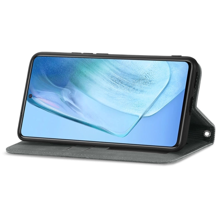 For vivo iQOO Neo 5 Retro Skin Feel Business Magnetic Horizontal Flip Leather Case with Holder & Card Slots & Wallet & Photo Frame