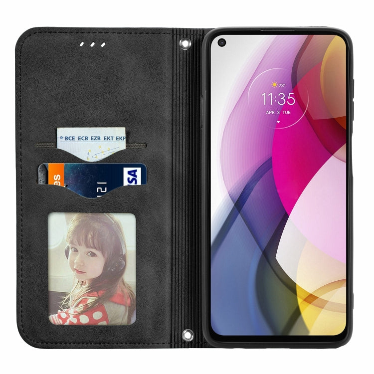 For Motorola Moto G Stylus 2021 Retro Skin Feel Business Magnetic Horizontal Flip Leather Case with Holder & Card Slots & Wallet & Photo Frame