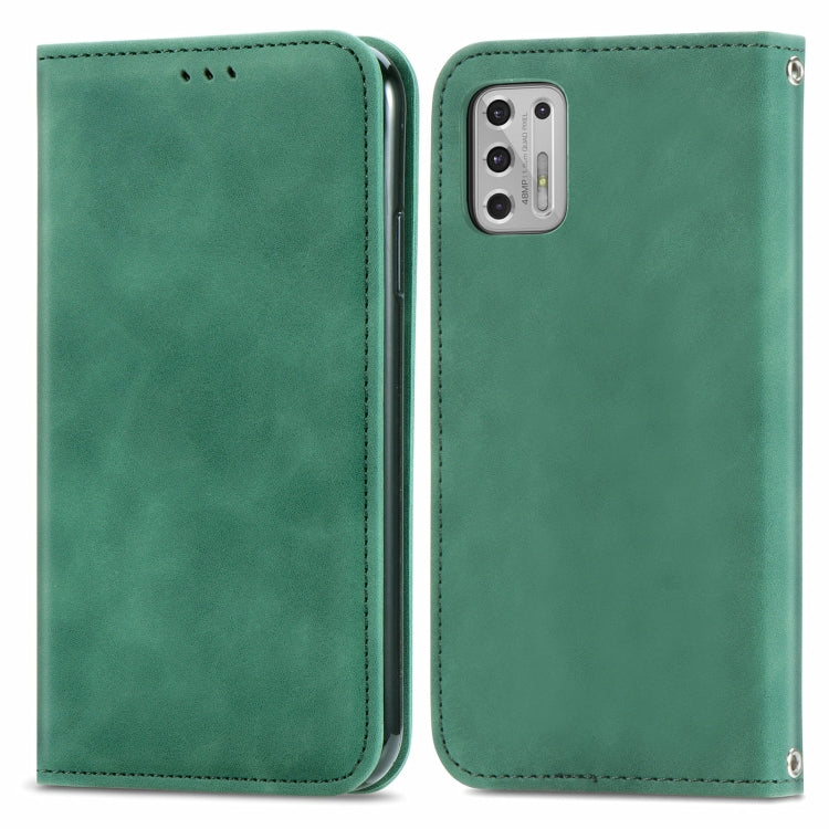For Motorola Moto G Stylus 2021 Retro Skin Feel Business Magnetic Horizontal Flip Leather Case with Holder & Card Slots & Wallet & Photo Frame
