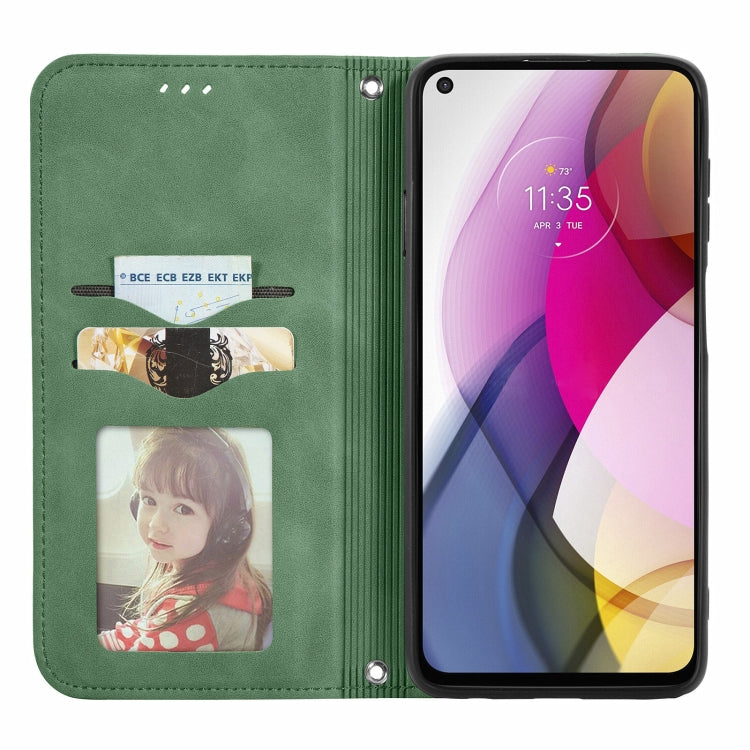 For Motorola Moto G Stylus 2021 Retro Skin Feel Business Magnetic Horizontal Flip Leather Case with Holder & Card Slots & Wallet & Photo Frame