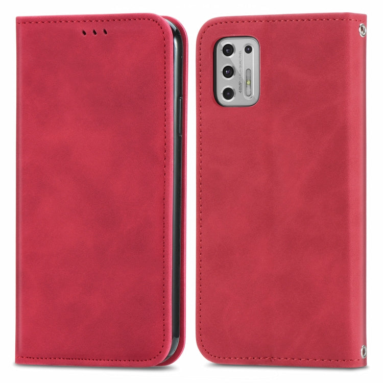 For Motorola Moto G Stylus 2021 Retro Skin Feel Business Magnetic Horizontal Flip Leather Case with Holder & Card Slots & Wallet & Photo Frame