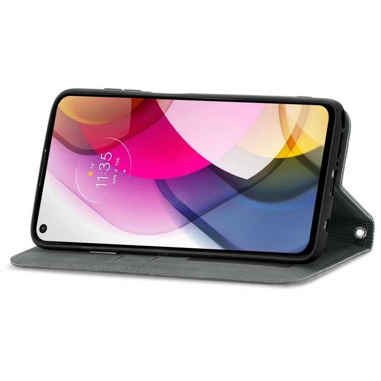 For Motorola Moto G Stylus 2021 Retro Skin Feel Business Magnetic Horizontal Flip Leather Case with Holder & Card Slots & Wallet & Photo Frame