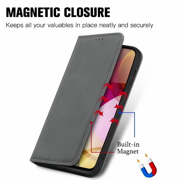 For Motorola Moto G Stylus 2021 Retro Skin Feel Business Magnetic Horizontal Flip Leather Case with Holder & Card Slots & Wallet & Photo Frame