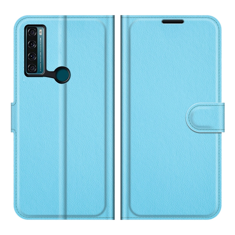 For TCL 20 SE Litchi Texture Horizontal Flip Protective Case with Holder & Card Slots & Wallet