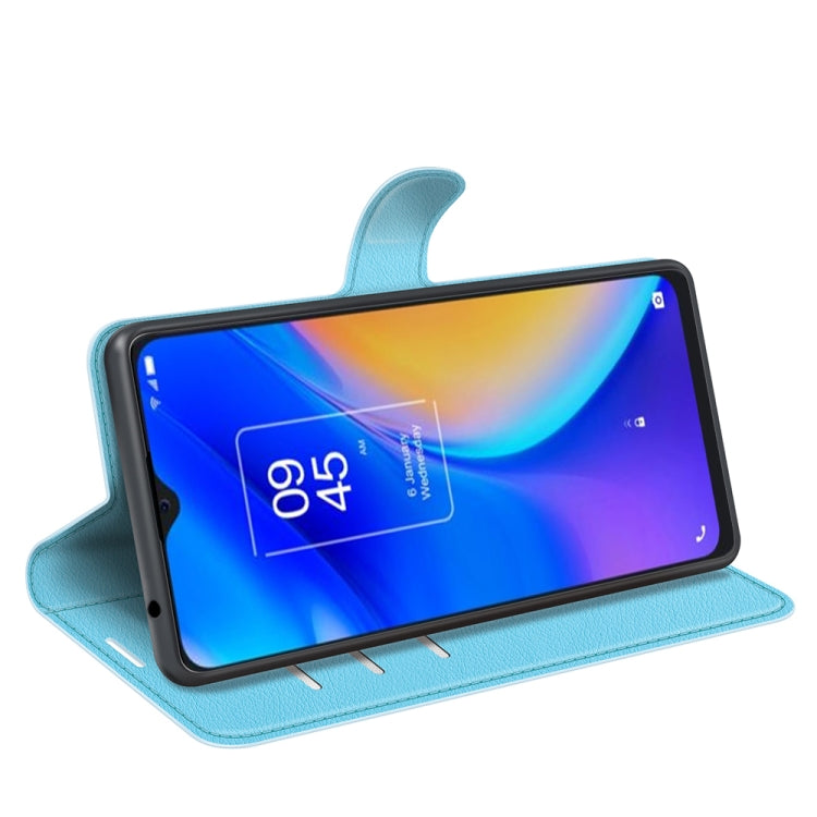 For TCL 20 SE Litchi Texture Horizontal Flip Protective Case with Holder & Card Slots & Wallet
