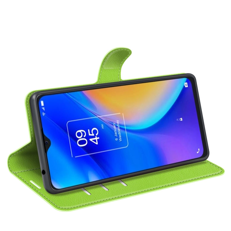 For TCL 20 SE Litchi Texture Horizontal Flip Protective Case with Holder & Card Slots & Wallet