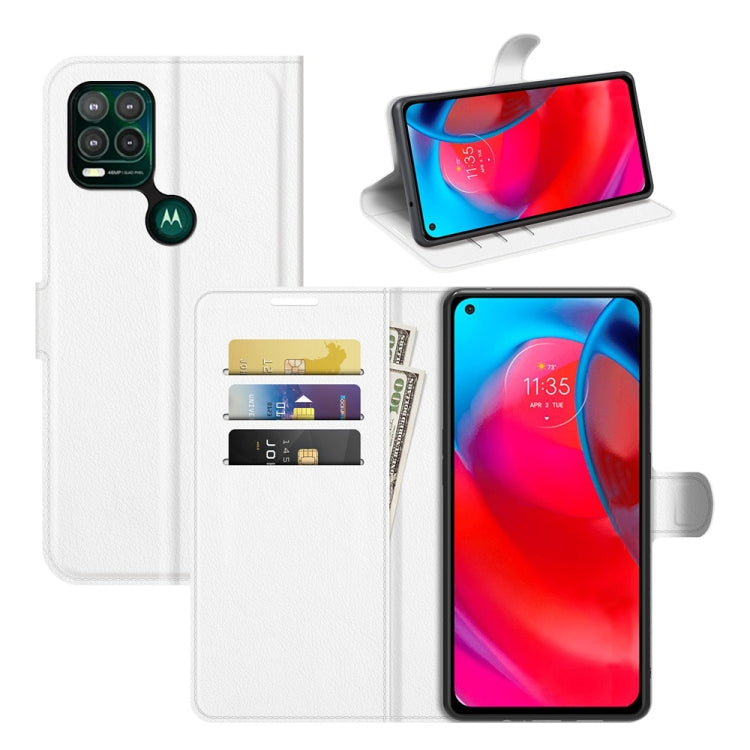 For Motorola Moto G Stylus 5G Litchi Texture Horizontal Flip Protective Case with Holder & Card Slots & Wallet