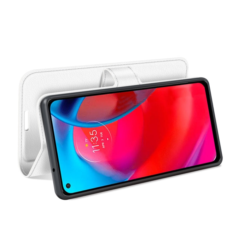 For Motorola Moto G Stylus 5G Litchi Texture Horizontal Flip Protective Case with Holder & Card Slots & Wallet