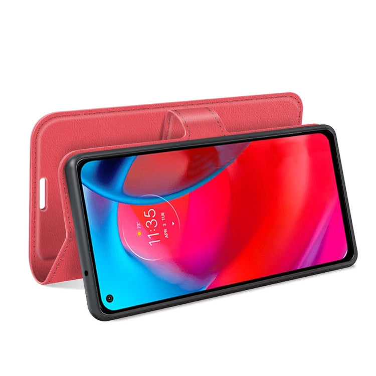 For Motorola Moto G Stylus 5G Litchi Texture Horizontal Flip Protective Case with Holder & Card Slots & Wallet