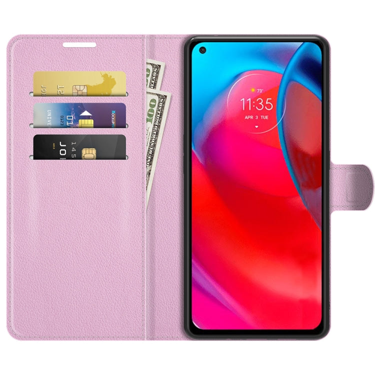 For Motorola Moto G Stylus 5G Litchi Texture Horizontal Flip Protective Case with Holder & Card Slots & Wallet