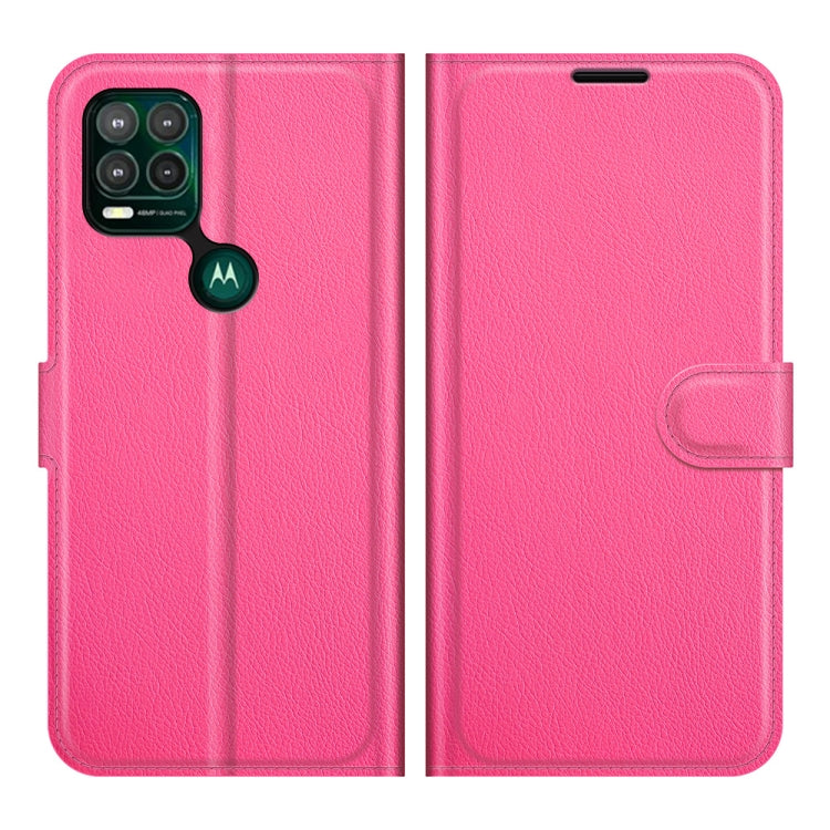 For Motorola Moto G Stylus 5G Litchi Texture Horizontal Flip Protective Case with Holder & Card Slots & Wallet