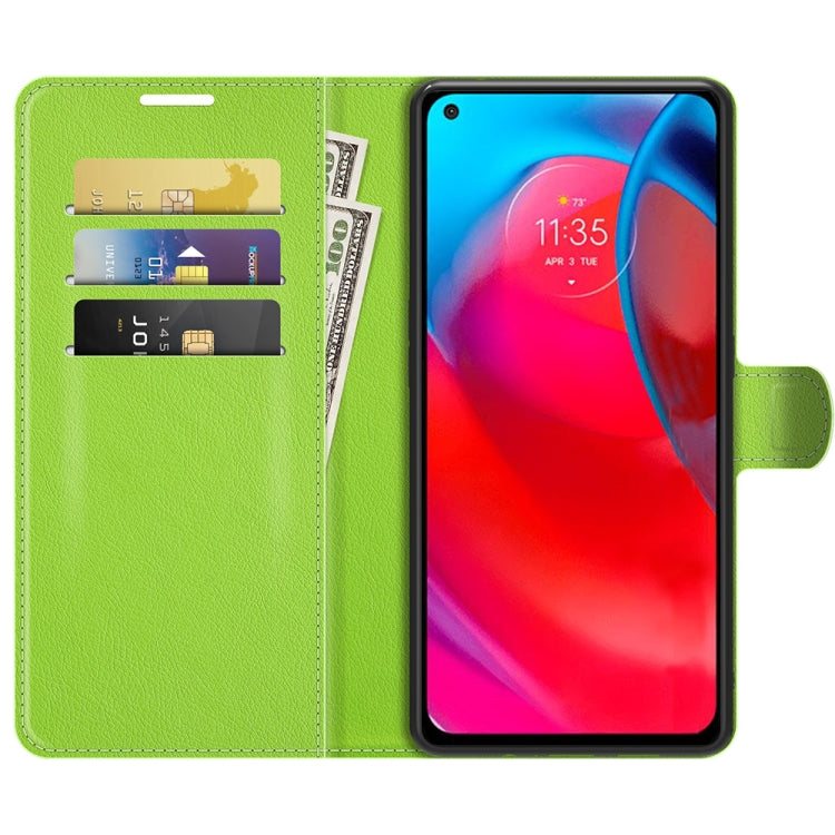 For Motorola Moto G Stylus 5G Litchi Texture Horizontal Flip Protective Case with Holder & Card Slots & Wallet