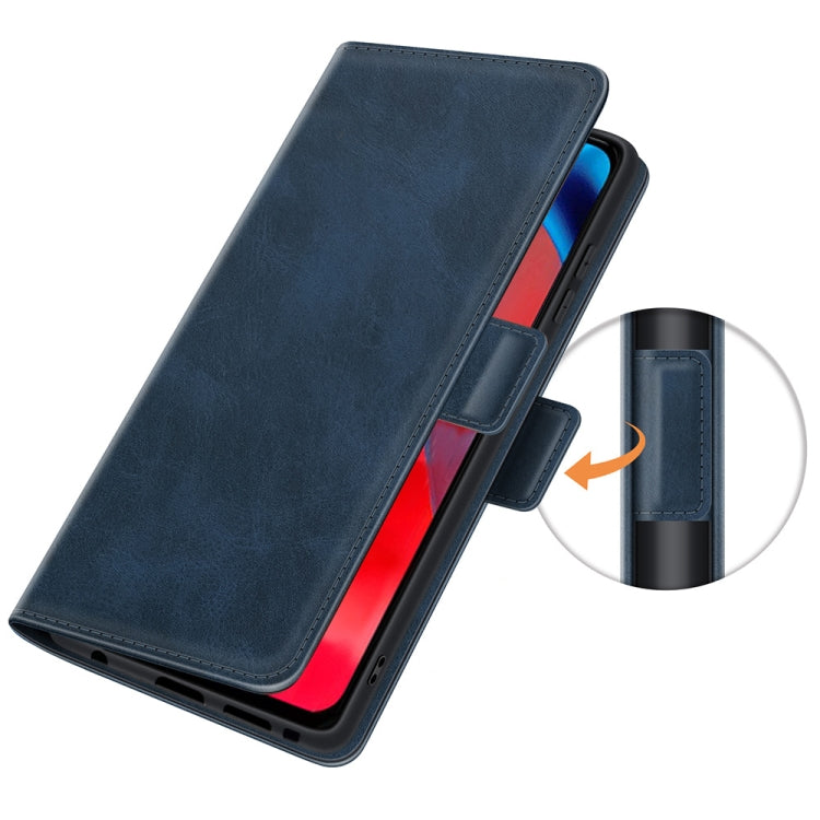 For Motorola Moto G Stylus 5G Dual-side Magnetic Buckle Horizontal Flip Leather Case with Holder & Card Slots & Wallet