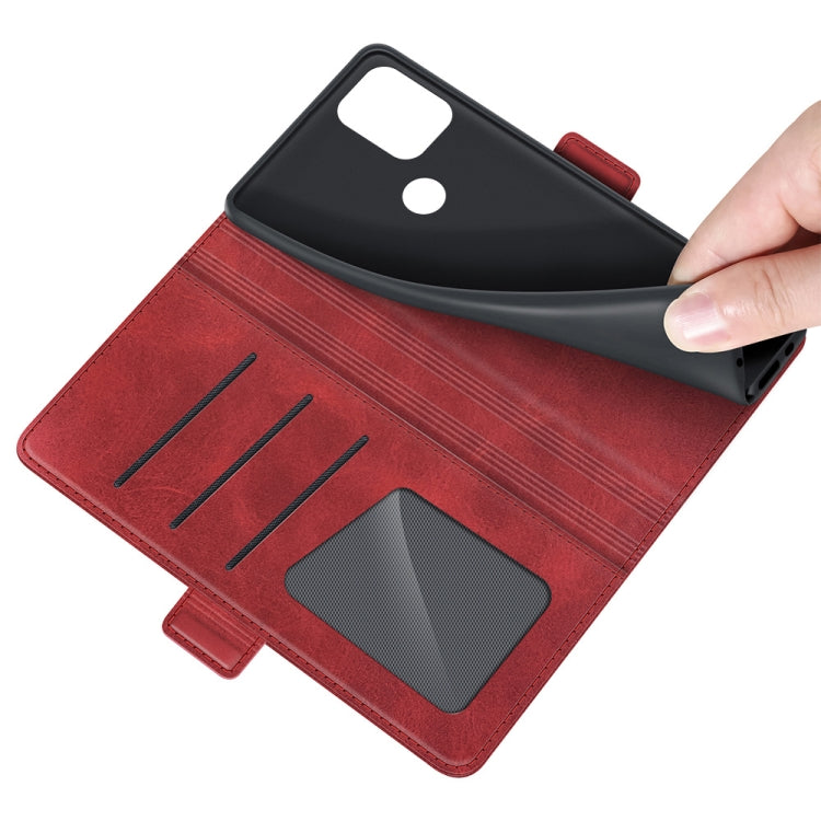 For Motorola Moto G Stylus 5G Dual-side Magnetic Buckle Horizontal Flip Leather Case with Holder & Card Slots & Wallet