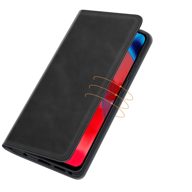 For Motorola Moto G Stylus 5G Retro-skin Business Magnetic Suction Leather Case with Holder & Card Slots & Wallet