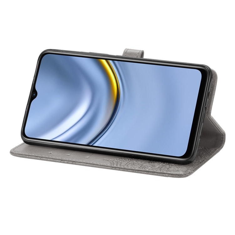 For Huawei Enjoy 20 5G Mandala Flower Embossed Horizontal Flip Leather Case with Bracket / Card Slot / Wallet / Lanyard