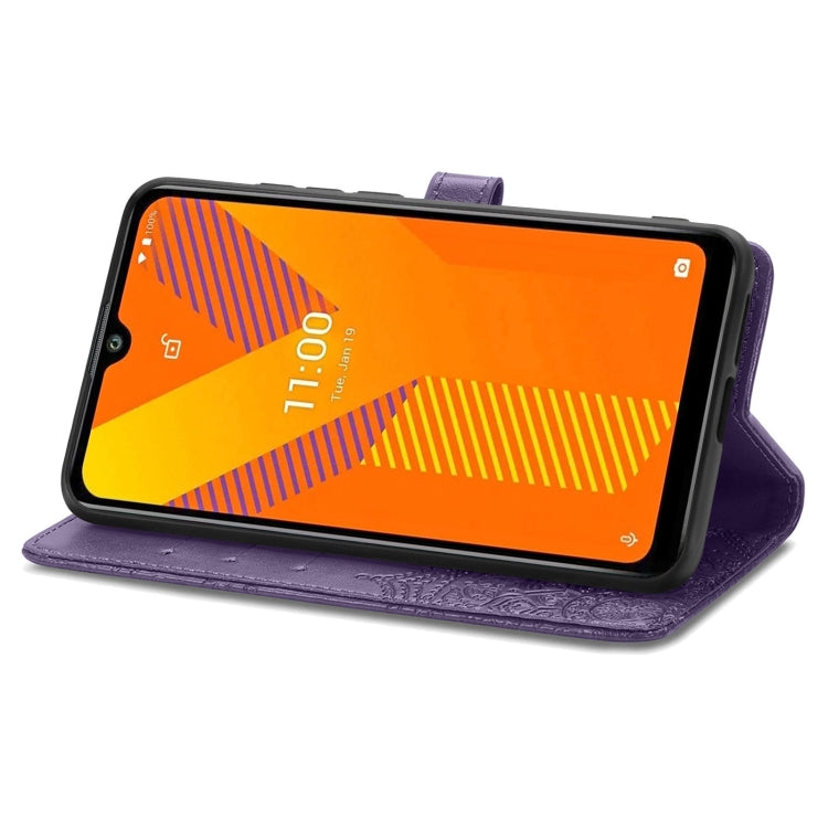 For Wiko Y62 Mandala Flower Embossed Horizontal Flip Leather Case with Holder & Three Card Slots & Wallet & Lanyard