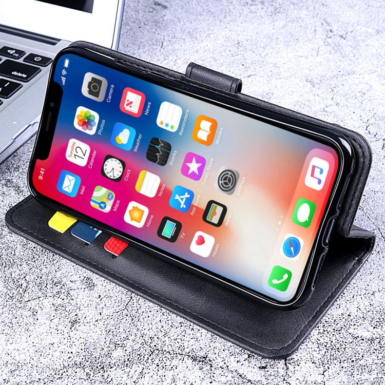 Calf Texture Horizontal Flip Leather Case for Huawei Mate 20 X, with Holder & Card Slots & Wallet