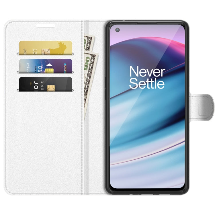 For OnePlus Nord CE 5G Litchi Texture Horizontal Flip Protective Case with Holder & Card Slots & Wallet