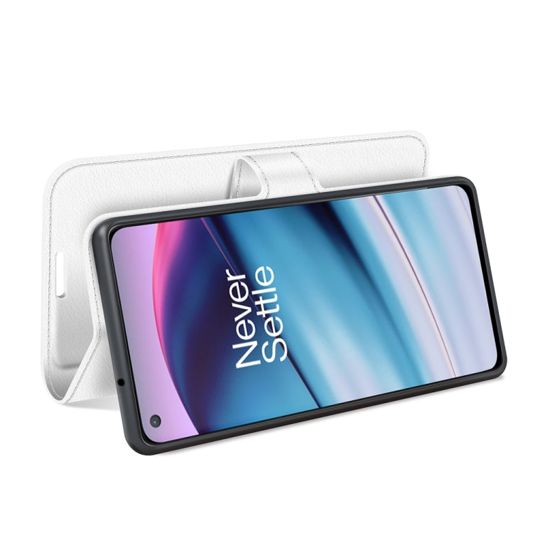 For OnePlus Nord CE 5G Litchi Texture Horizontal Flip Protective Case with Holder & Card Slots & Wallet