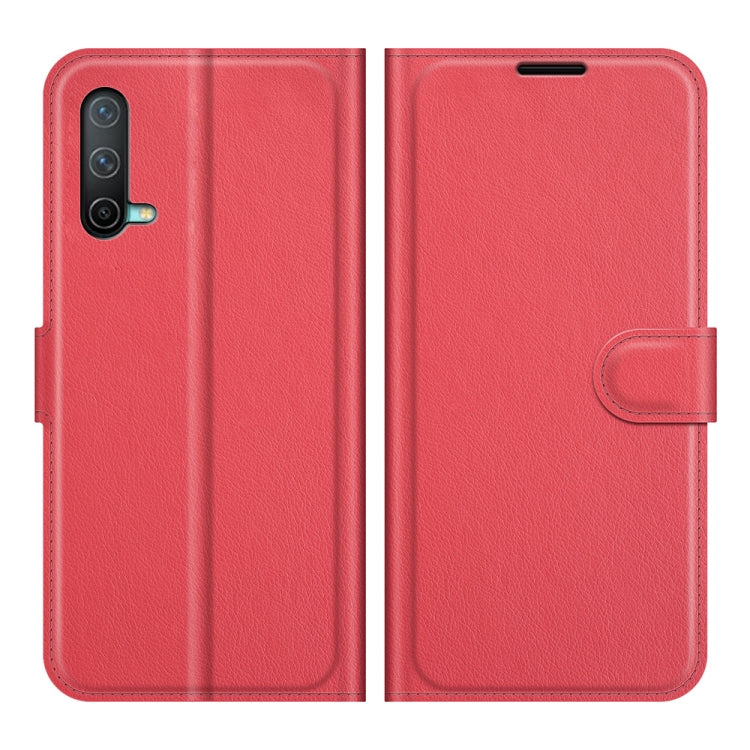 For OnePlus Nord CE 5G Litchi Texture Horizontal Flip Protective Case with Holder & Card Slots & Wallet