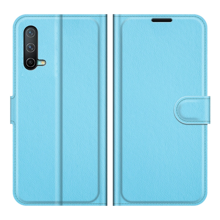 For OnePlus Nord CE 5G Litchi Texture Horizontal Flip Protective Case with Holder & Card Slots & Wallet