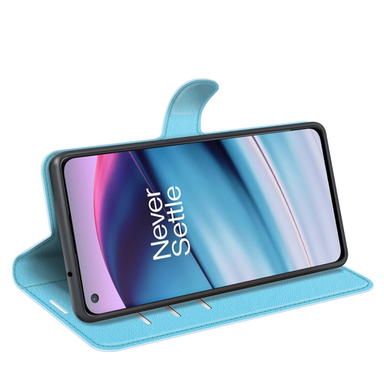For OnePlus Nord CE 5G Litchi Texture Horizontal Flip Protective Case with Holder & Card Slots & Wallet