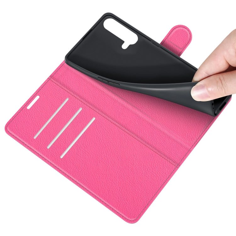 For OnePlus Nord CE 5G Litchi Texture Horizontal Flip Protective Case with Holder & Card Slots & Wallet