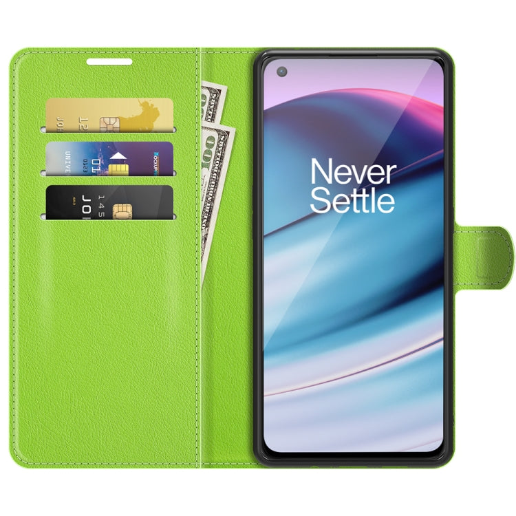 For OnePlus Nord CE 5G Litchi Texture Horizontal Flip Protective Case with Holder & Card Slots & Wallet