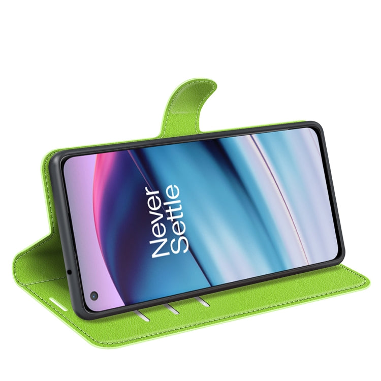 For OnePlus Nord CE 5G Litchi Texture Horizontal Flip Protective Case with Holder & Card Slots & Wallet