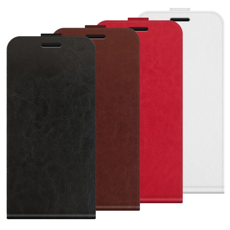 For OnePlus Nord CE 5G R64 Texture Single Vertical Flip Leather Protective Case with Card Slots & Photo Frame