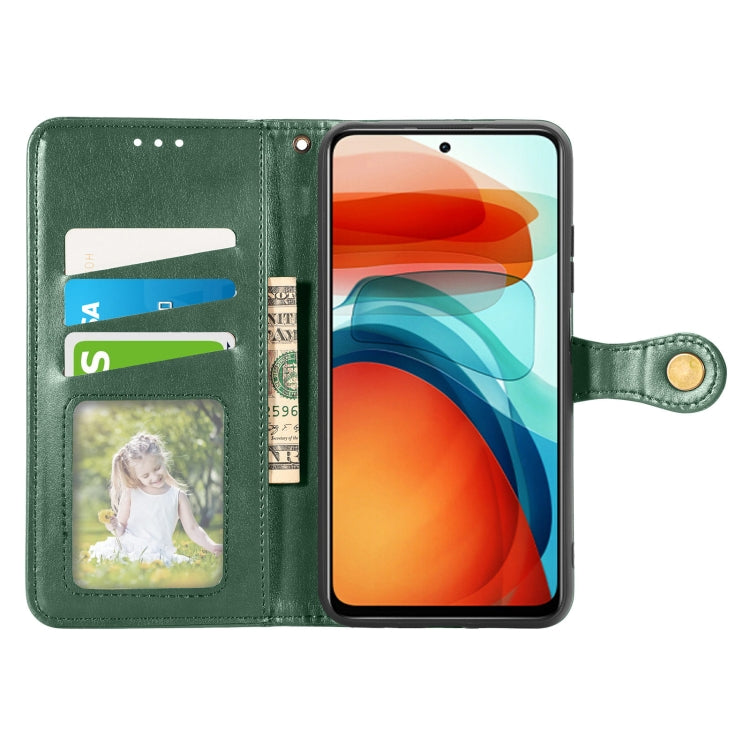 For Xiaomi Redmi Note 10 Pro 5G / Poco X3 GT Solid Color Leather Buckle Phone Case with Lanyard & Photo Frame & Card Slot & Wallet & Stand Function