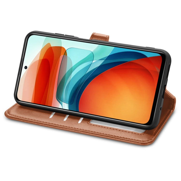 For Xiaomi Redmi Note 10 Pro 5G / Poco X3 GT Solid Color Leather Buckle Phone Case with Lanyard & Photo Frame & Card Slot & Wallet & Stand Function