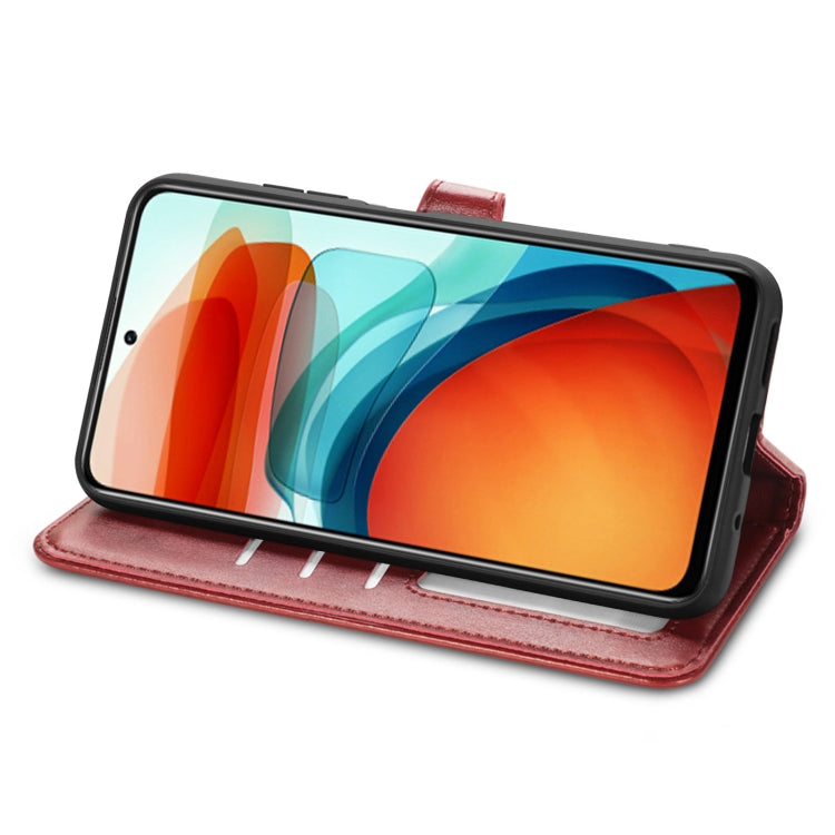 For Xiaomi Redmi Note 10 Pro 5G / Poco X3 GT Solid Color Leather Buckle Phone Case with Lanyard & Photo Frame & Card Slot & Wallet & Stand Function