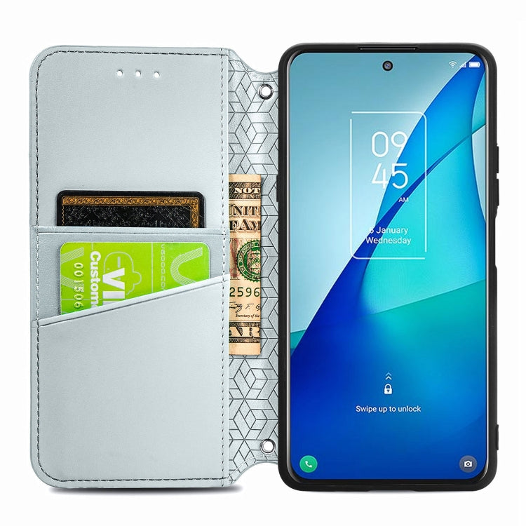 For TCL 20S Blooming Mandala Embossed Pattern Magnetic Horizontal Flip Leather Case with Holder & Card Slots & Wallet