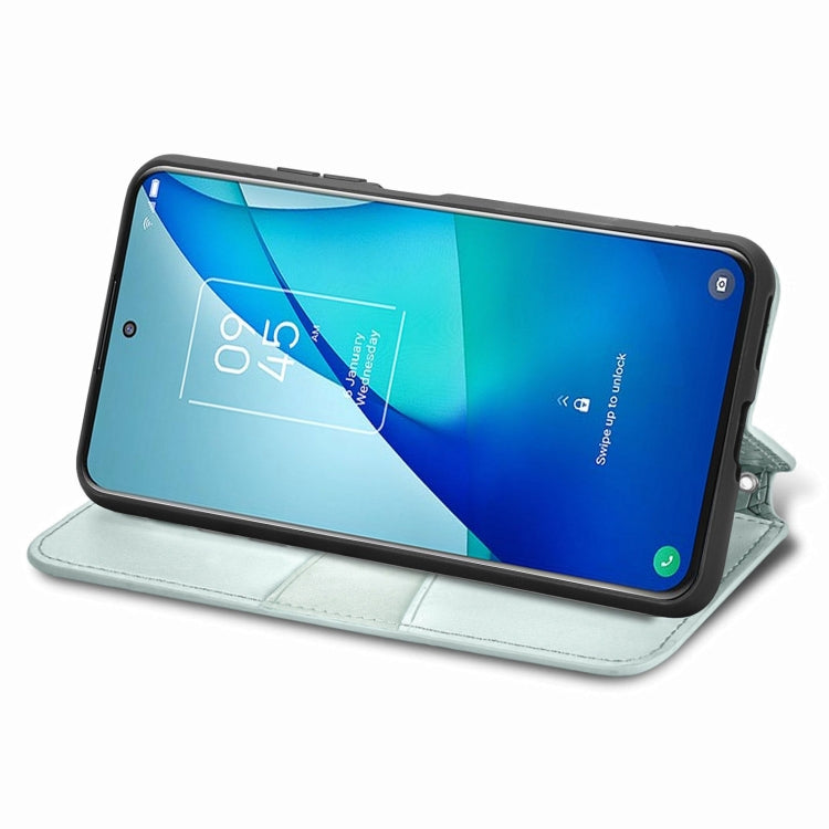 For TCL 20S Blooming Mandala Embossed Pattern Magnetic Horizontal Flip Leather Case with Holder & Card Slots & Wallet